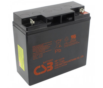 Акумуляторна батарея CSB GP12170B1, 12 V 17 Ah (181х77х167мм) Q4/96