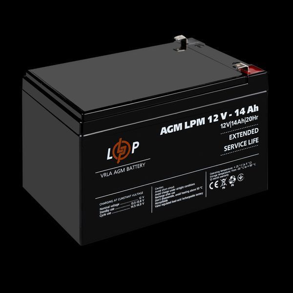 Аккумулятор AGM LPM 12V - 14 Ah