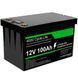 Акумулятор Fenix Power LiFePO4 12V/100AH, 100A (1280W*h) (літій-залізо-фосфатний акумулятор для ДБЖ (UPS))
