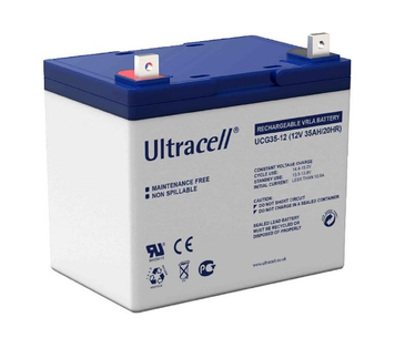 Акумуляторна батарея Ultracell UCG35-12 GEL 12 V 35 Ah (195x 130 x 167) White Q1/132