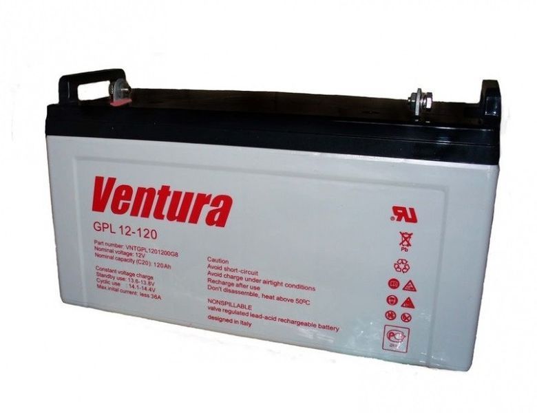 Акумуляторна батарея 12В/120Аг Ventura GPL 12-120
