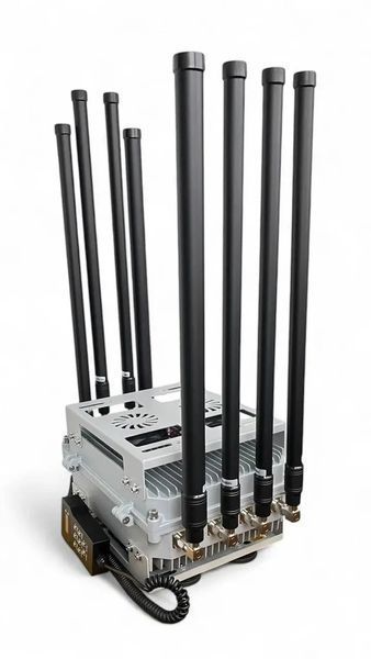8-діапазонний купольний РЕБ на авто (200 MHz-2.4 GHz, 50W)