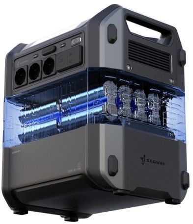 Портативна зарядна станція Segway CUBE 1000, 2200W, 1024Wh + сонячна панель 2E 250 Вт