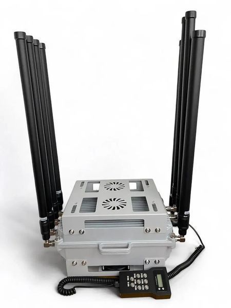 8-діапазонний купольний РЕБ на авто (200 MHz-2.4 GHz, 50W)