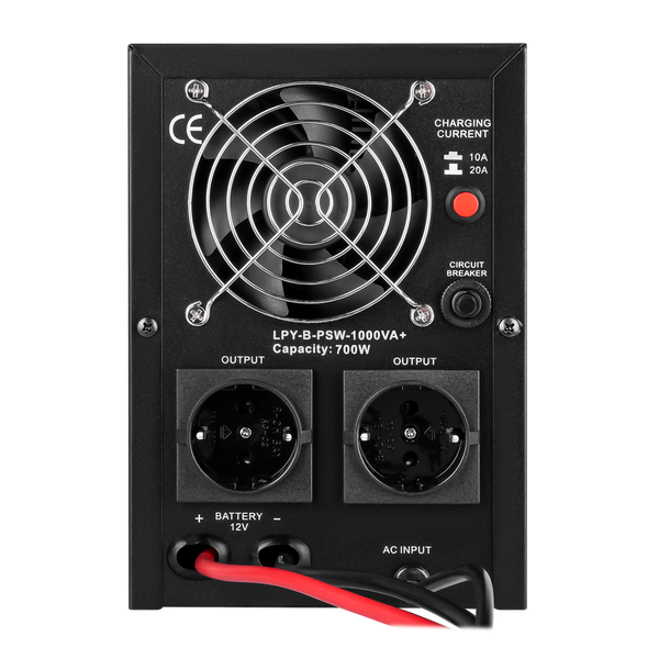 Джерело безперебійного живлення для котла Logicpower Lpy-b-psw-1000va+ (700w) 10a/20a 12v