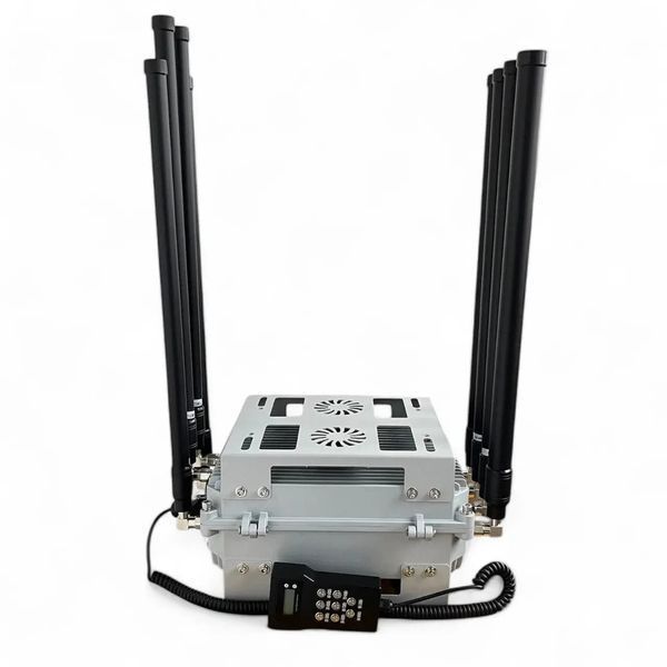 8-діапазонний купольний РЕБ на авто (200 MHz-2.4 GHz, 50W)