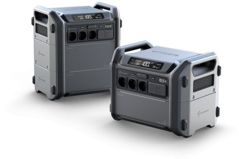 Портативна зарядна станція Segway CUBE 1000, 2200W, 1024Wh + сонячна панель 2E 250 Вт