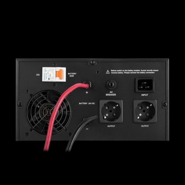 ДБЖ з правильною синусоїдою 24V LPE-B-PSW-2300VA+ (1600 Вт) 1-40A