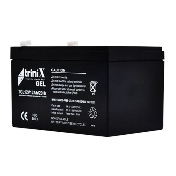 Акумуляторна батарея Trinix TGL 12V12Ah гелева