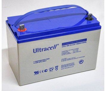 Акумуляторна батарея Ultracell UCG100-12 GEL 12 V 100 Ah (328 x 173 x 232) White Q1/48
