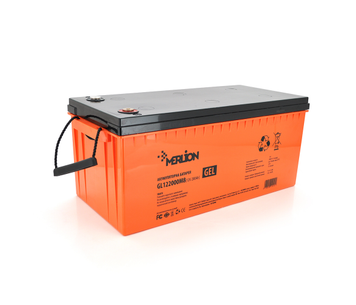 Акумуляторна батарея MERLION GL122000M8 12 V 200 Ah ( 522 х 240 х 219) Q1/18