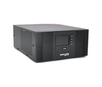Інвертор BRAZZERS BRSW-LFP-600 (500 Вт), під зовнішній АКБ 12 V (LiFePo4/GEL/AGM), струм заряду 10/20A, BOX