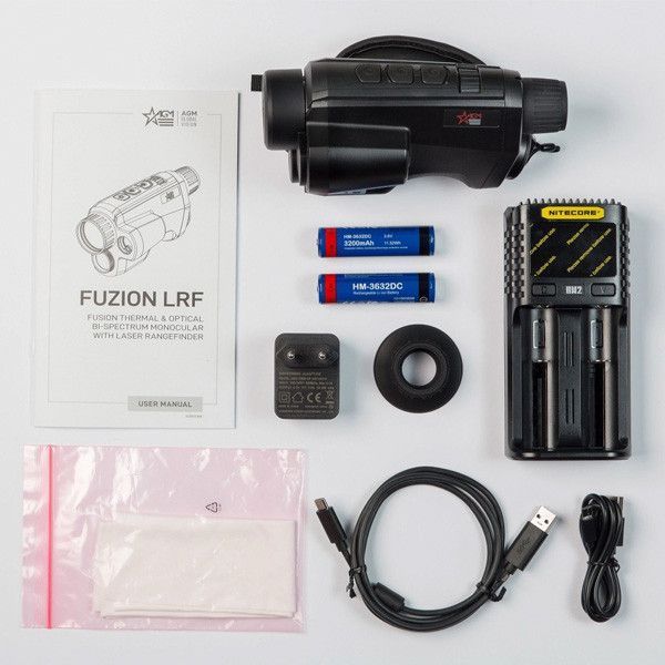 Тепловізонний монокуляр AGM Fuzion LRF TM35-640