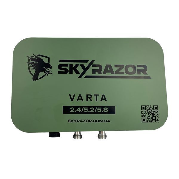 Комплект антена - підсилювач сигналу Skyrazor &laquo;Varta&raquo; 2.4G/5.2G/5.8G + пігтейли + кабель 20 метрів + кронштейн