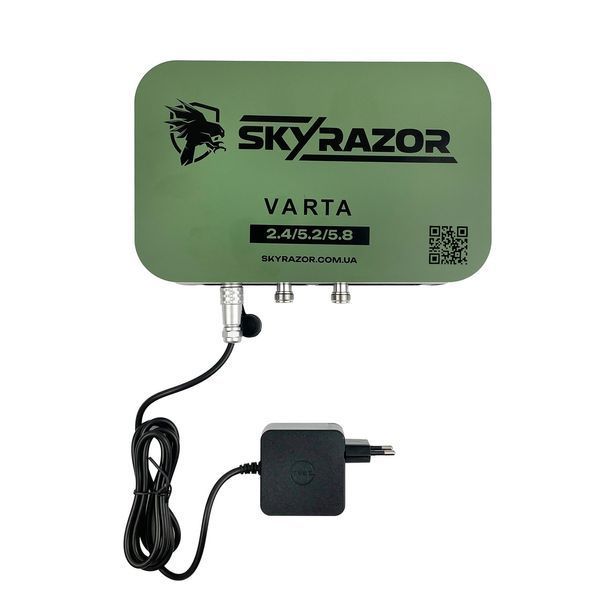 Комплект антена - підсилювач сигналу Skyrazor &laquo;Varta&raquo; 2.4G/5.2G/5.8G + пігтейли + кабель 20 метрів + кронштейн