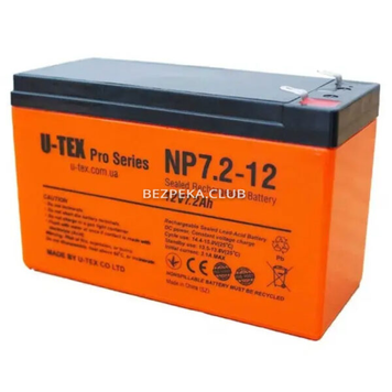 Акумулятор U-tex NP17-12 PRO (17 Aг/12 В) з посиленою потужністю