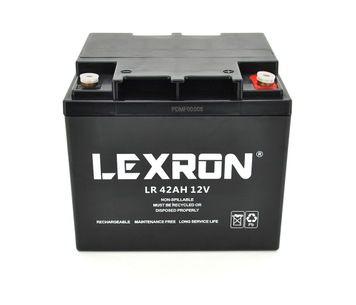 Акумуляторна батарея Lexron LR-12-42 12 V 42 Ah (197 x 165 x 172) 14kg