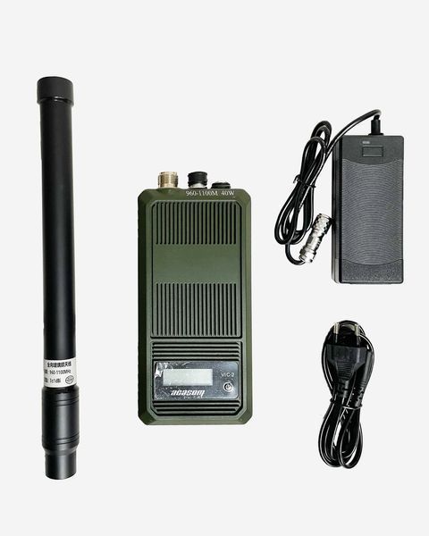Портативний РЕБ Acasom на 1 діапазон (960-1100Мгц) 50W