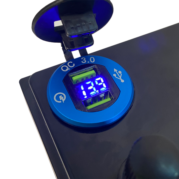 Акумулятор LP LiFePO4 універсальний із зарядним пристроєм 12V (12,8V) - 50 Ah (640Wh) (BMS 50A/25А) пластик