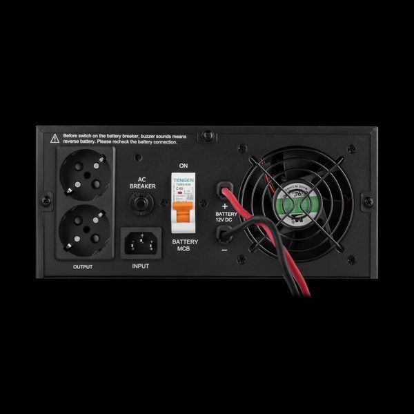 ДБЖ з правильною синусоїдою 12V LPE-B-PSW-1000VA+ (600 Вт) 1-30A