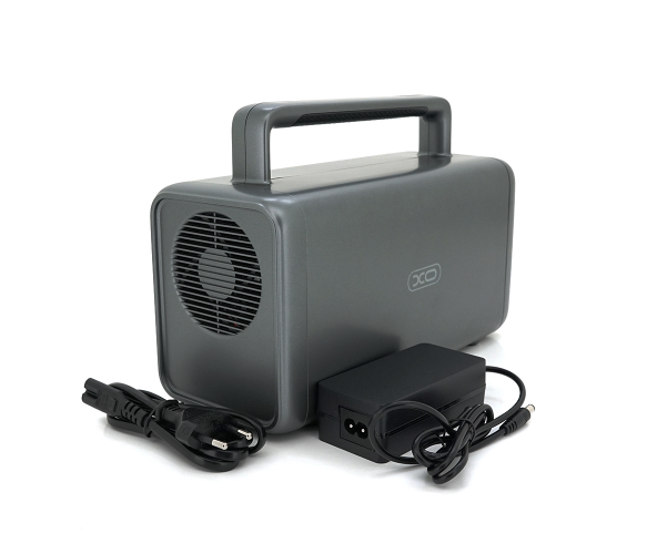 Портативна зарядна станція XO-PSA-300W потужністю 300 W, (230Wh/72000 mAh), Output:1AC+3DC+2USB+1Type-C, Black