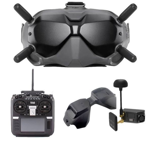 DJI analog FPV Pro KIT комплект для керування fpv-дроном з пультом RadioMaster TX16S MKII ELRS M2