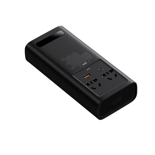 Автомобільний інвертор Baseus IGBT Power 300W 220V EU Черный (CGNB010101)