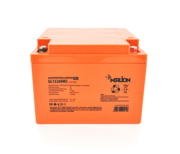 Акумуляторна батарея MERLION GL12260M5 12 V 26 Ah (165 х 125 х173) Orange Q1/128