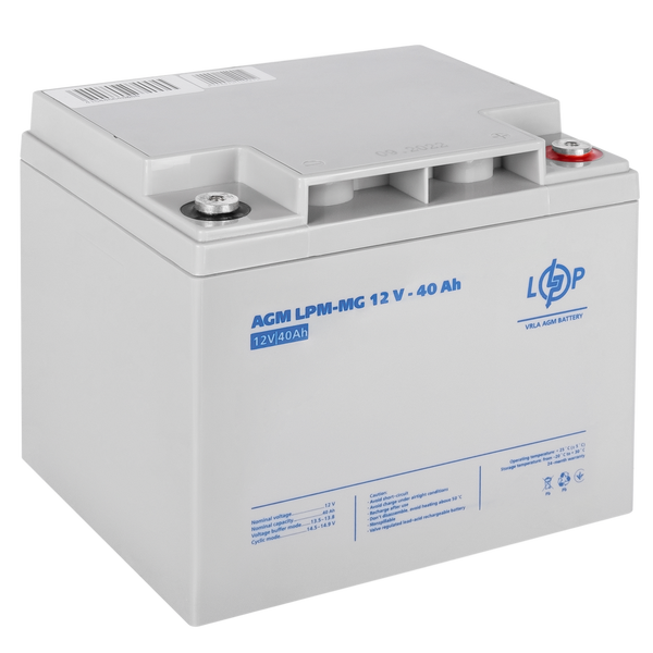 Акумулятор мультигелевий AGM LogicPower LPM-MG 12-40 AH