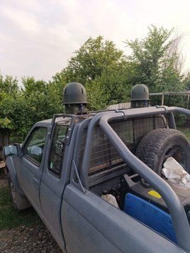 Купольний РЕБ на авто 2 діапазони (415-485Мгц;485-580 МГц) з клеверними антенами