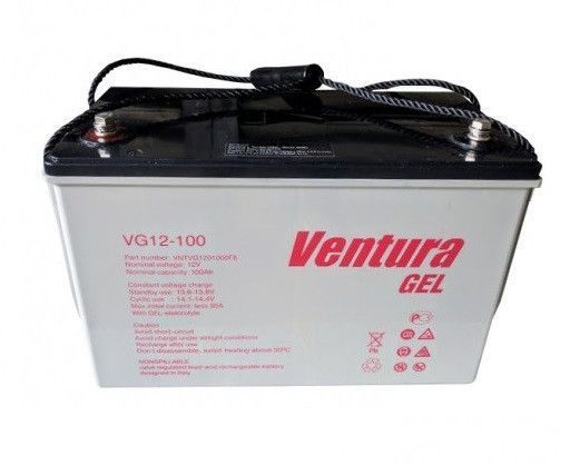 Акумуляторна батарея 12В/100Аг Ventura VG 12-100 Gel