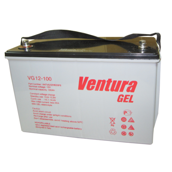 Акумуляторна батарея 12В/100Аг Ventura VG 12-100 Gel