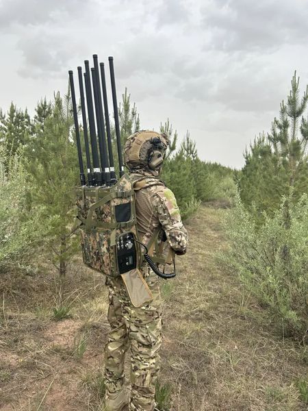 Купольний РЕБ РЮКЗАК AvengeAngel (Захисник) Backpack на 8 діапазонів (350-1050Мгц; 5.8ГГц)