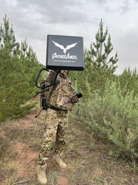 Купольний РЕБ РЮКЗАК AvengeAngel (Захисник) Backpack на 8 діапазонів (350-1050Мгц; 5.8ГГц)