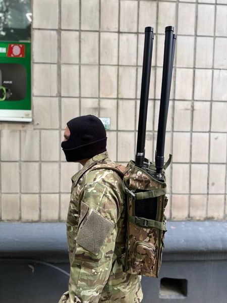 Купольний РЕБ РЮКЗАК AvengeAngel (Захисник) Backpack на 8 діапазонів (350-1050Мгц; 5.8ГГц)