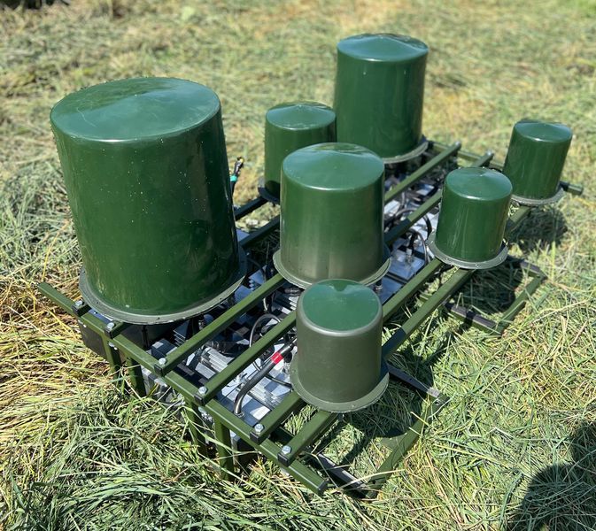 Купольний РЕБ на 5 діапазонів (392Мгц-1264Мгц; 2.4Ггц; 5.8 Ггц)