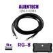 Кабель Alientech DUO ll, DUO lll 15 м RG-8 (2 дроти)