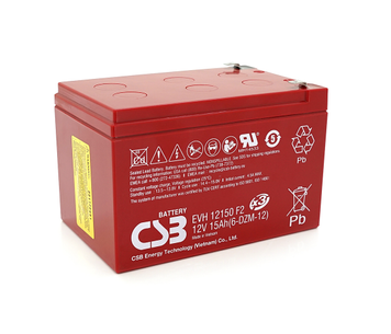Акумуляторна батарея CSB EVH12150, 12 V 15 Ah (151х98х94мм), Q4