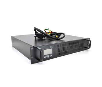 Інвертор із правильною синусоїдою ONLINE Ritar RT-1KL-LCD, RACK 1000VA (900 Вт), 36 В, Ток макс. 5 A, під зовнішній