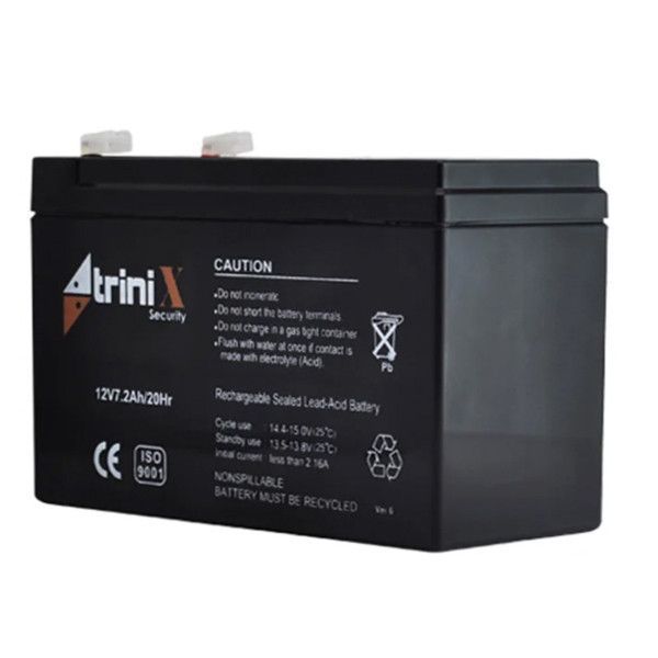 Акумуляторна батарея Trinix AGM 12V7.2Ah свинцево-кислотна