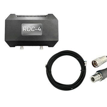 Комплект виносна антена ROC-4 + Кабель RG-8 20 м N-TYPE &mdash; QMA