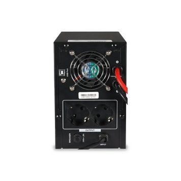 Джерело безперебійного живлення Kraft KRF-PSW1000VA/800W(LCD)24V UPS з підключенням зовнішнього акумулятора