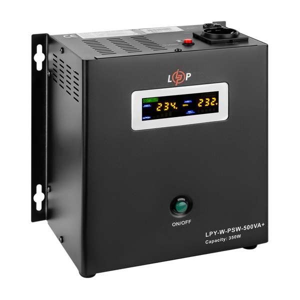Джерело безперебійного живлення для котла Logicpower LPY-W-PSW-500VA+ (350 W) 5A/10A 12V